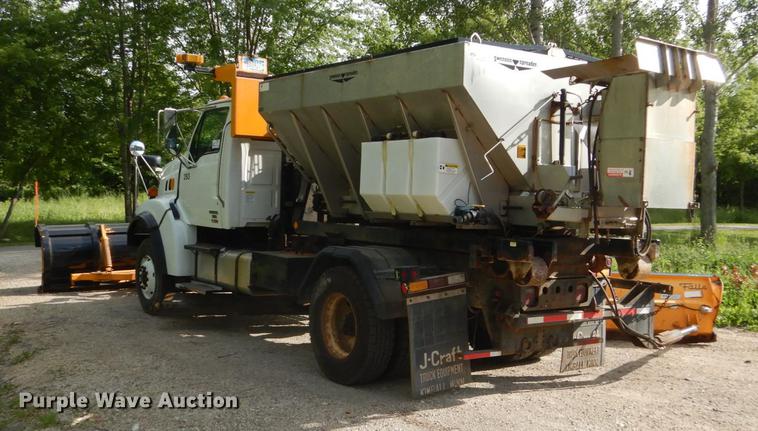 image for item DC4547 2007 Sterling L8500 hook truck with three beds