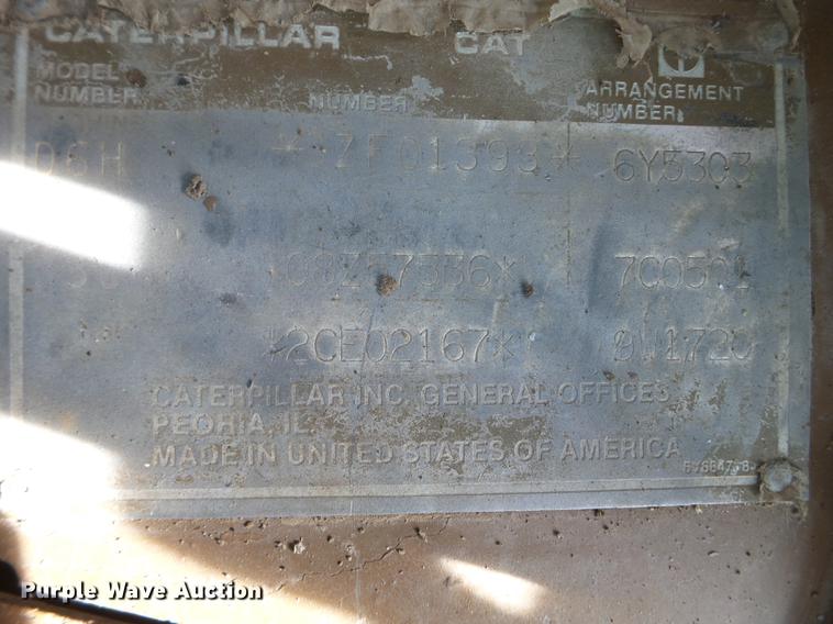 image for item DC4548 1990 Caterpillar D6H dozer