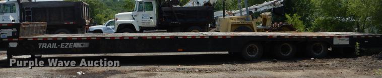 image for item DD6185 2008 Trail-Eze TE80XT53 drop deck equipment trailer