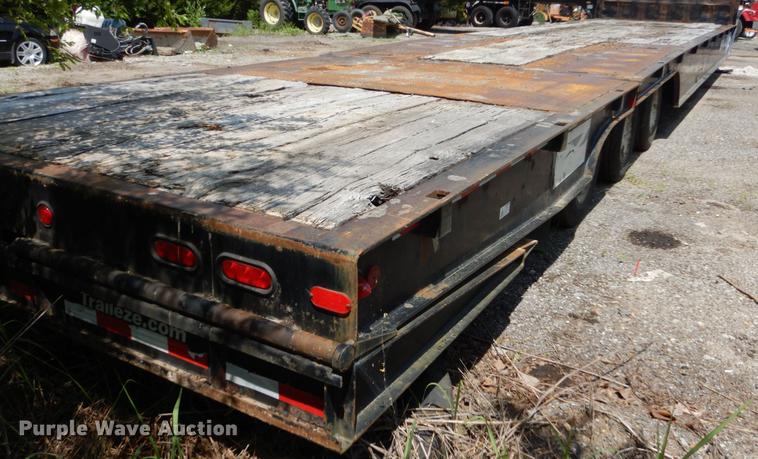 image for item DD6185 2008 Trail-Eze TE80XT53 drop deck equipment trailer