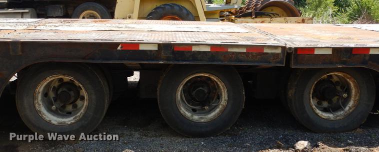 image for item DD6185 2008 Trail-Eze TE80XT53 drop deck equipment trailer