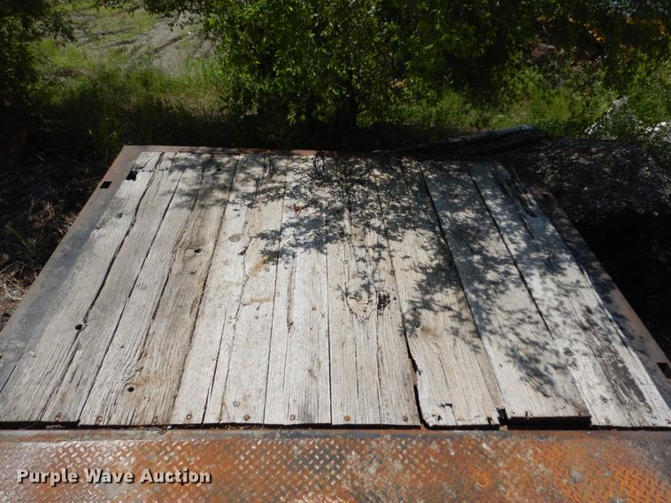 image for item DD6185 2008 Trail-Eze TE80XT53 drop deck equipment trailer