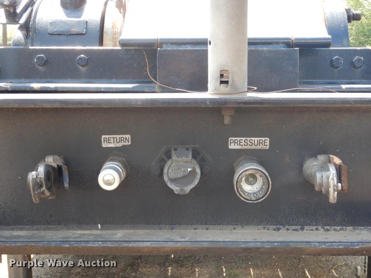 image for item DD6185 2008 Trail-Eze TE80XT53 drop deck equipment trailer