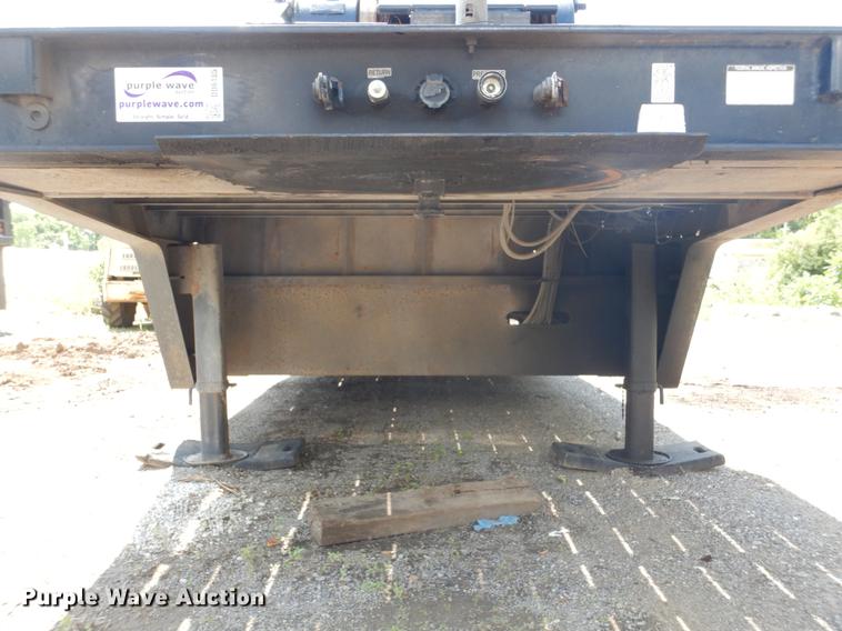 image for item DD6185 2008 Trail-Eze TE80XT53 drop deck equipment trailer