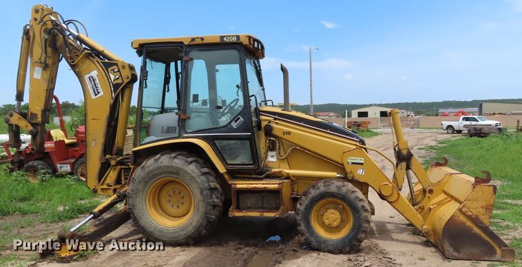 image for item DD6188 2001 Caterpillar 420D backhoe
