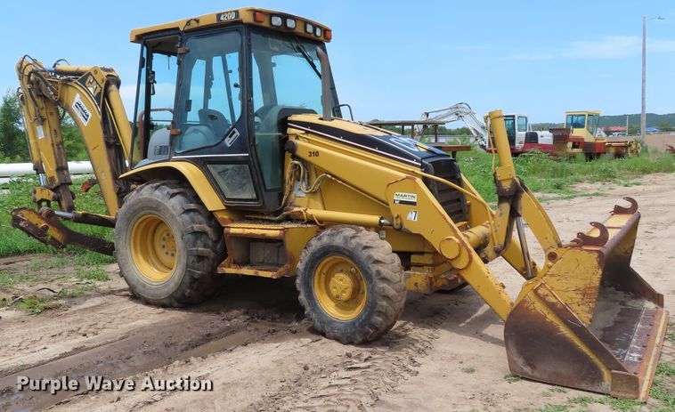 image for item DD6188 2001 Caterpillar 420D backhoe