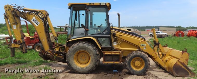 image for item DD6188 2001 Caterpillar 420D backhoe