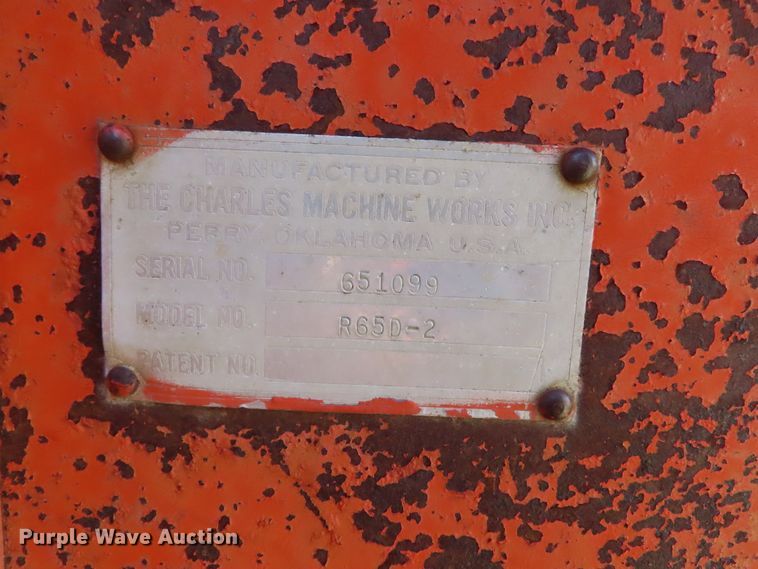 image for item DD6189 1979 Ditch Witch R65 rock saw