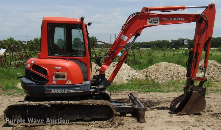 image for item DD6190 2006 Kubota KX161-3SS mini excavator