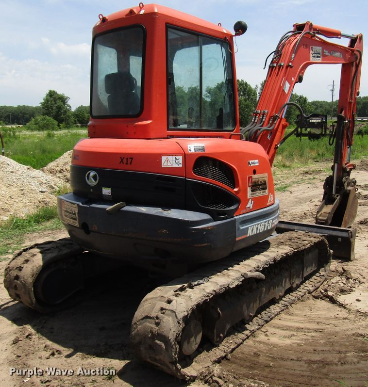 image for item DD6190 2006 Kubota KX161-3SS mini excavator
