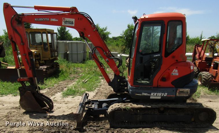 image for item DD6190 2006 Kubota KX161-3SS mini excavator