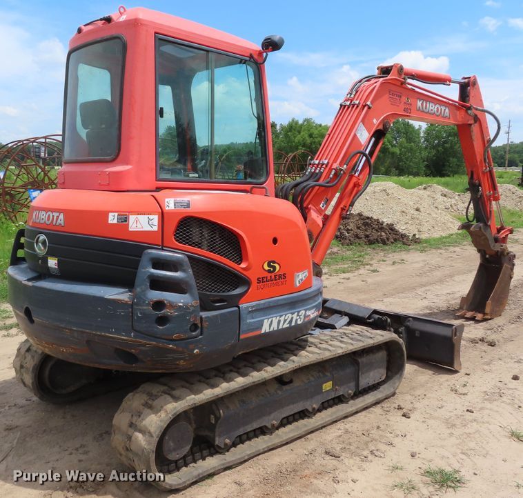 image for item DD6191 2010 Kubota KX121-3ST mini excavator