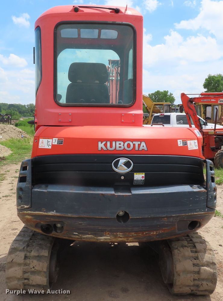 image for item DD6191 2010 Kubota KX121-3ST mini excavator