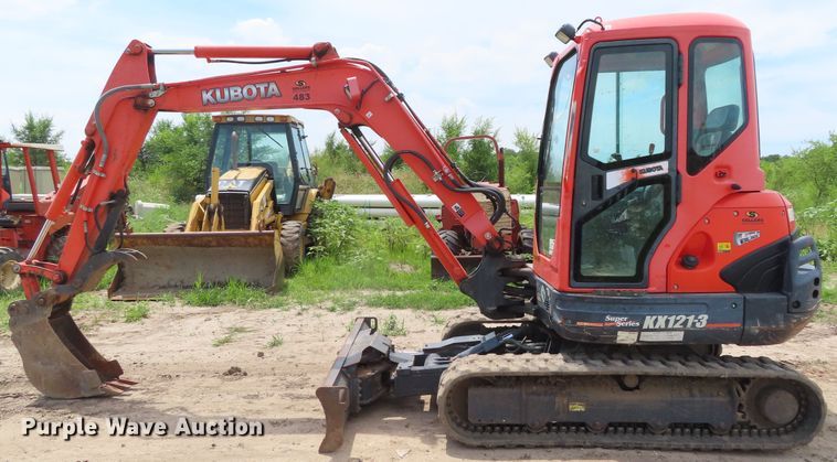 image for item DD6191 2010 Kubota KX121-3ST mini excavator
