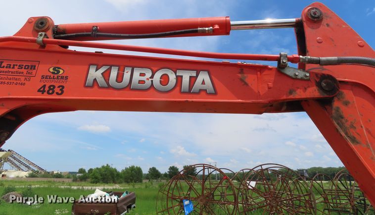 image for item DD6191 2010 Kubota KX121-3ST mini excavator