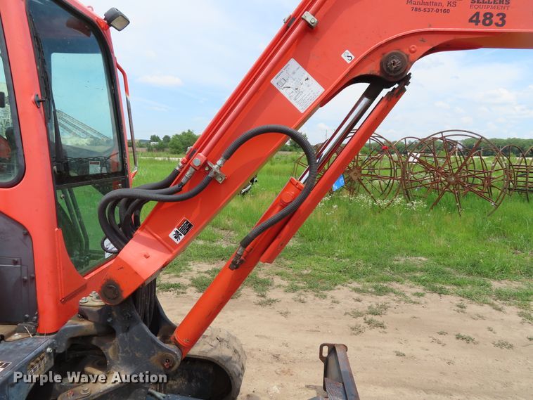 image for item DD6191 2010 Kubota KX121-3ST mini excavator