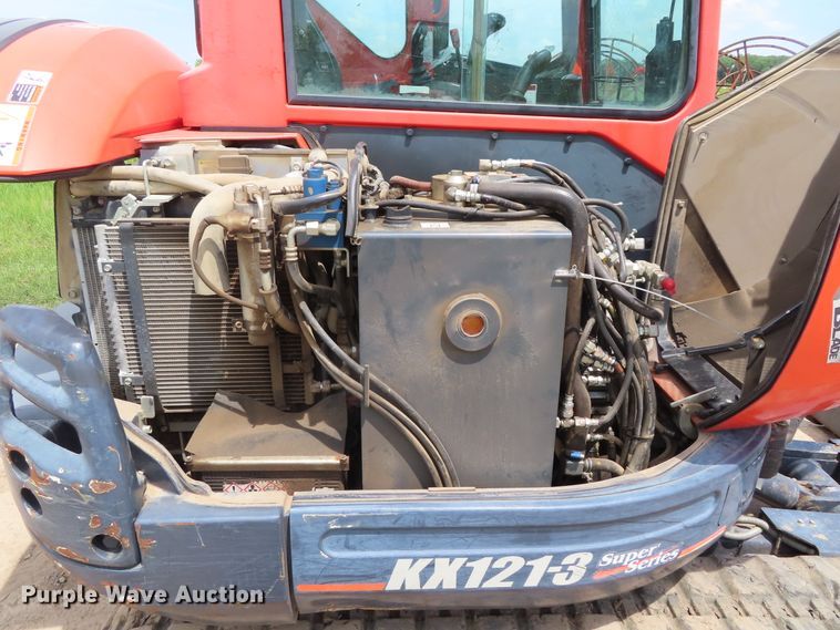 image for item DD6191 2010 Kubota KX121-3ST mini excavator