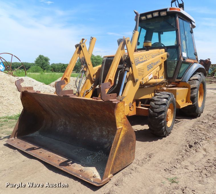 image for item DD6193 1997 Case 580 Super L backhoe