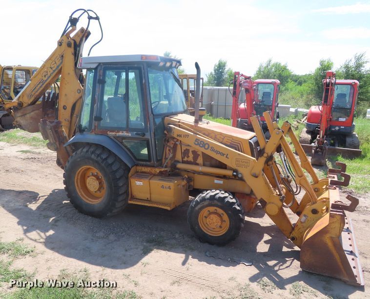 image for item DD6193 1997 Case 580 Super L backhoe