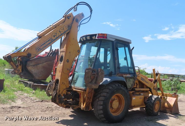 image for item DD6193 1997 Case 580 Super L backhoe