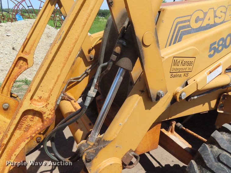 image for item DD6193 1997 Case 580 Super L backhoe