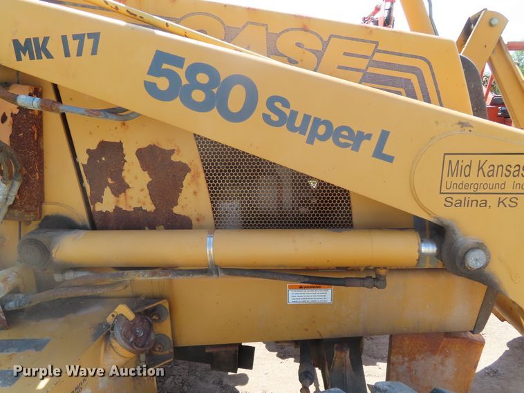 image for item DD6193 1997 Case 580 Super L backhoe