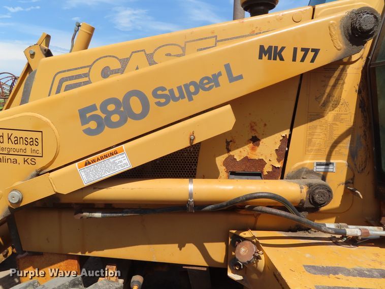 image for item DD6193 1997 Case 580 Super L backhoe