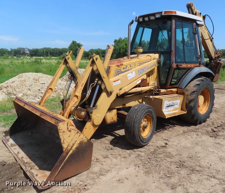 image for item DD6194 1996 Case 580 Super L backhoe