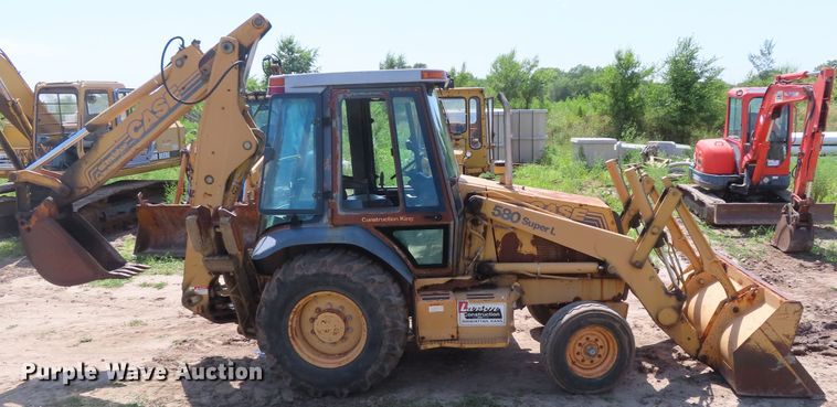 image for item DD6194 1996 Case 580 Super L backhoe