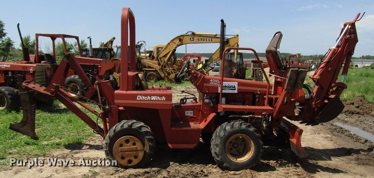 image for item DD6198 1981 Ditch Witch 4010DD cable plow