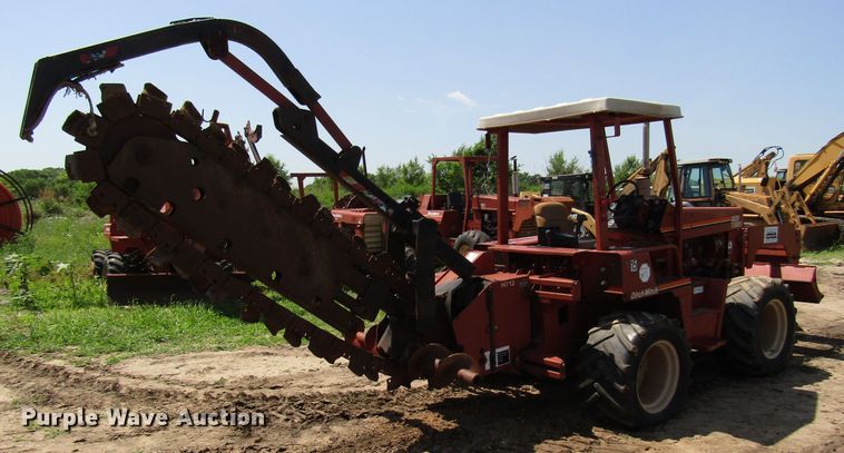 image for item DD6199 1998 Ditch Witch 8020 Turbo trencher