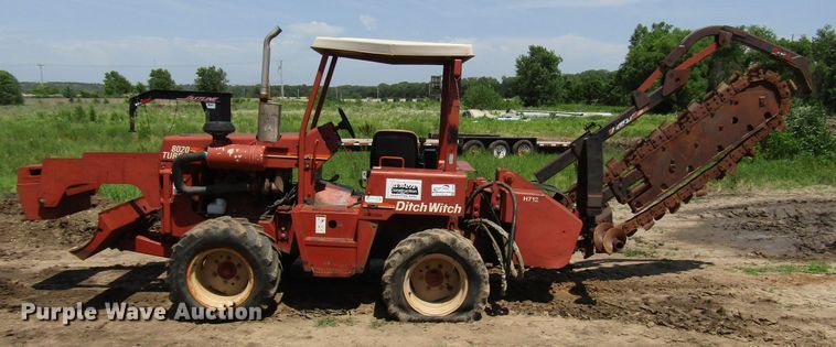 image for item DD6199 1998 Ditch Witch 8020 Turbo trencher