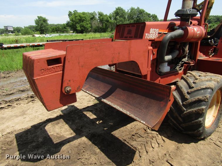 image for item DD6199 1998 Ditch Witch 8020 Turbo trencher