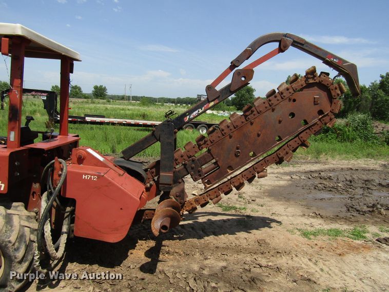 image for item DD6199 1998 Ditch Witch 8020 Turbo trencher