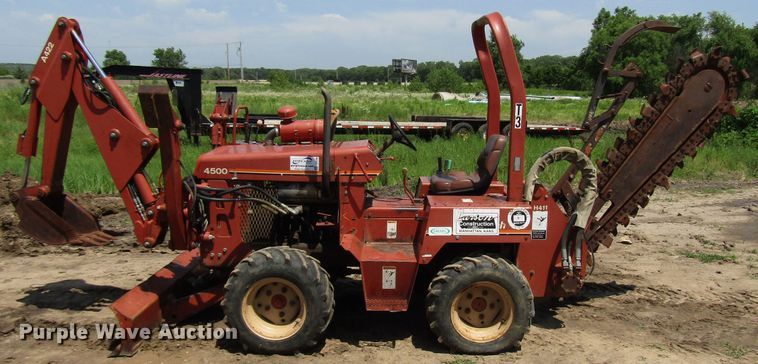 image for item DD6200 1996 Ditch Witch 4500DD trencher