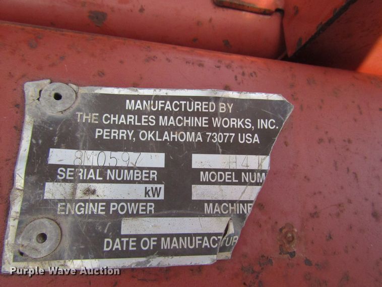 image for item DD6200 1996 Ditch Witch 4500DD trencher