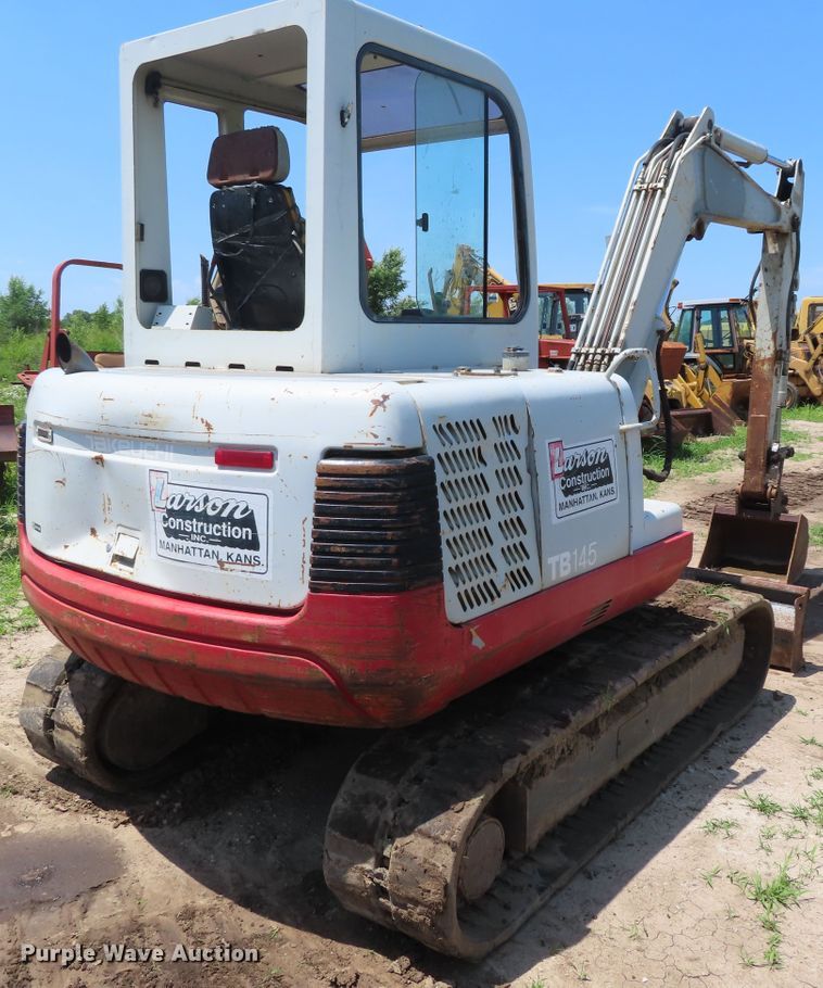 image for item DD6201 2000 Takeuchi TB145 mini excavator