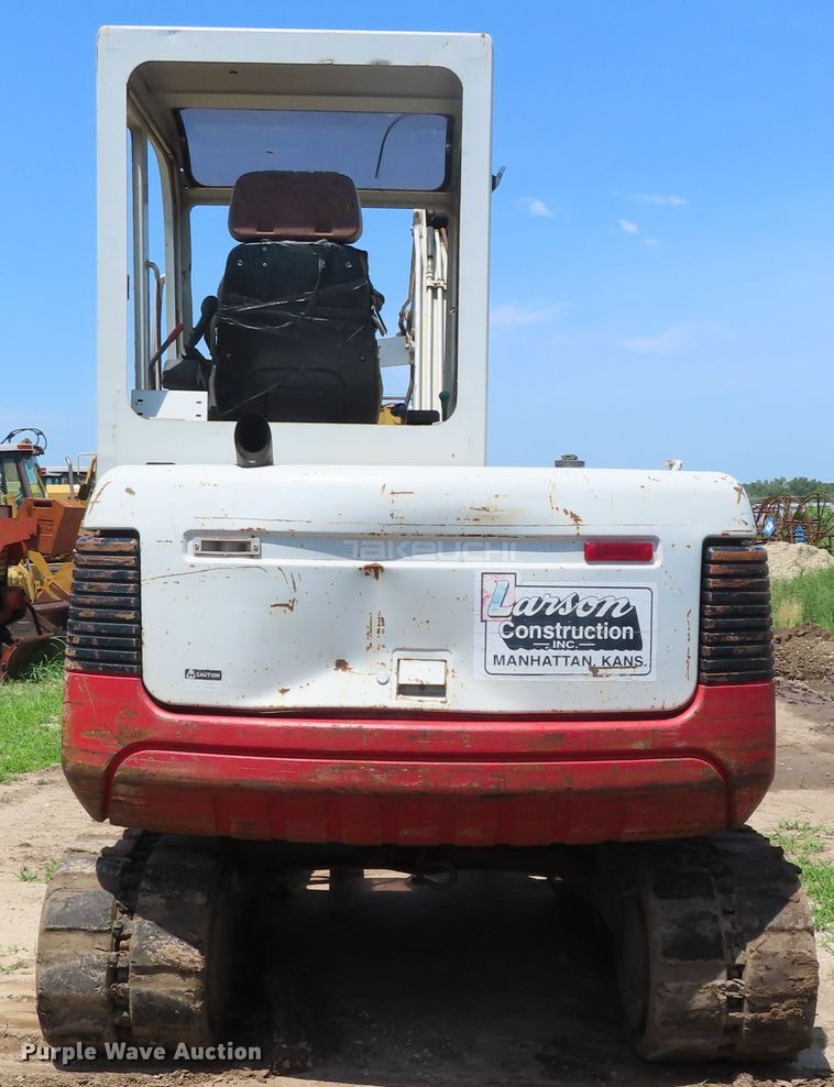 image for item DD6201 2000 Takeuchi TB145 mini excavator