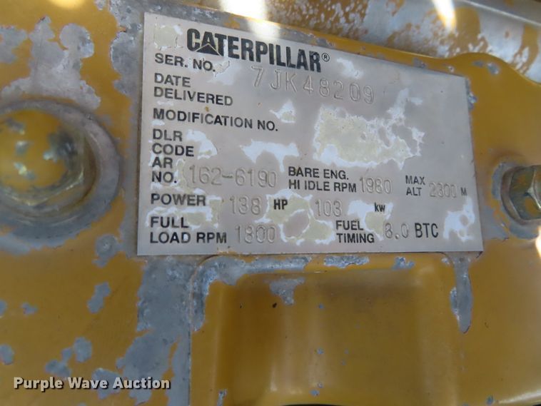 image for item DD6203 2001 Caterpillar 320C L excavator