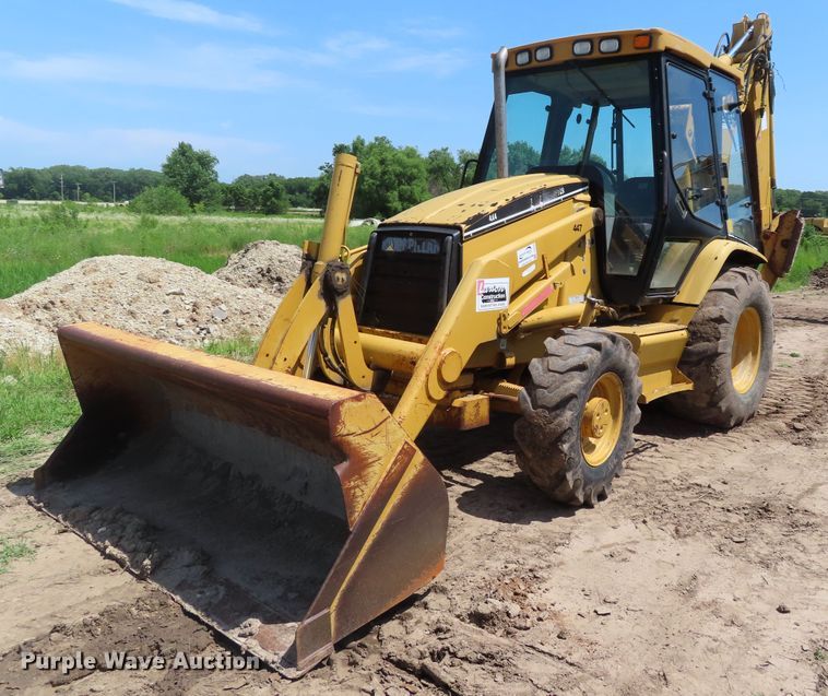 image for item DD6205 2000 Caterpillar 426C backhoe