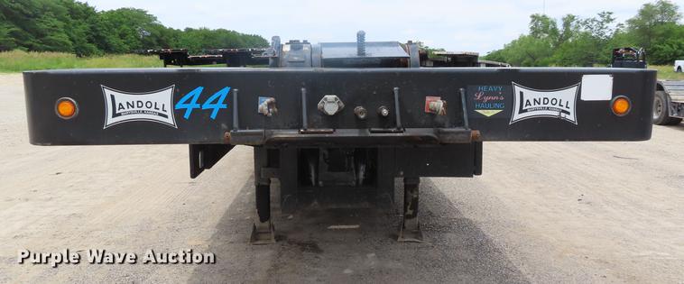 image for item DD6207 2002 Landoll 660C tilt deck equipment trailer