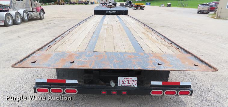 image for item DD6207 2002 Landoll 660C tilt deck equipment trailer