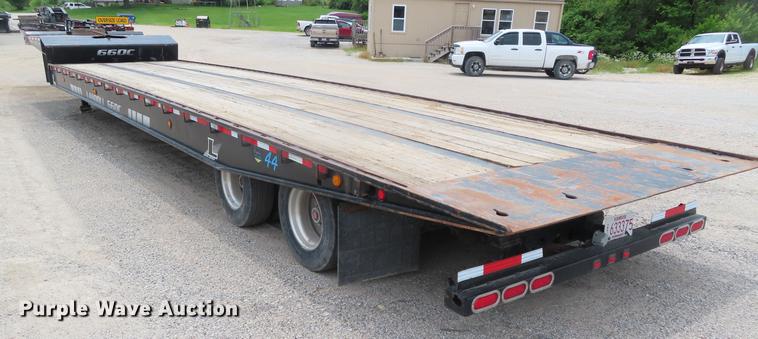 image for item DD6207 2002 Landoll 660C tilt deck equipment trailer