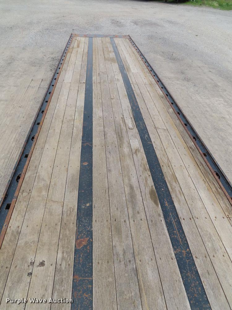 image for item DD6207 2002 Landoll 660C tilt deck equipment trailer