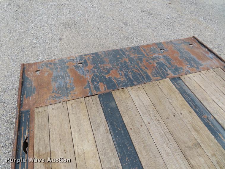 image for item DD6207 2002 Landoll 660C tilt deck equipment trailer