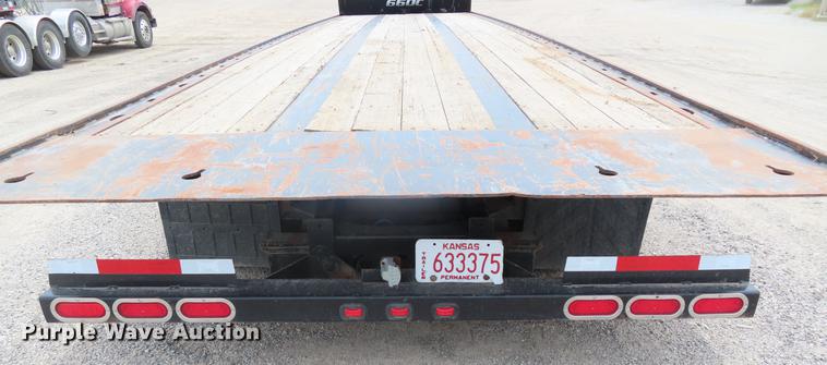 image for item DD6207 2002 Landoll 660C tilt deck equipment trailer