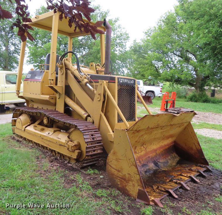 image for item DD6212 1976 Caterpillar 931 track loader