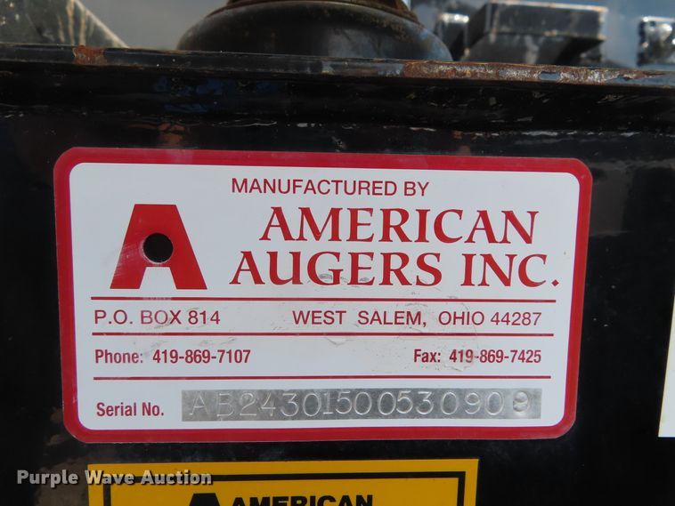 image for item DD6287 Astec American Augers 24/30-150 horizontal boring unit