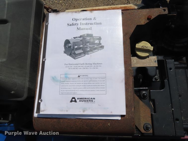 image for item DD6287 Astec American Augers 24/30-150 horizontal boring unit