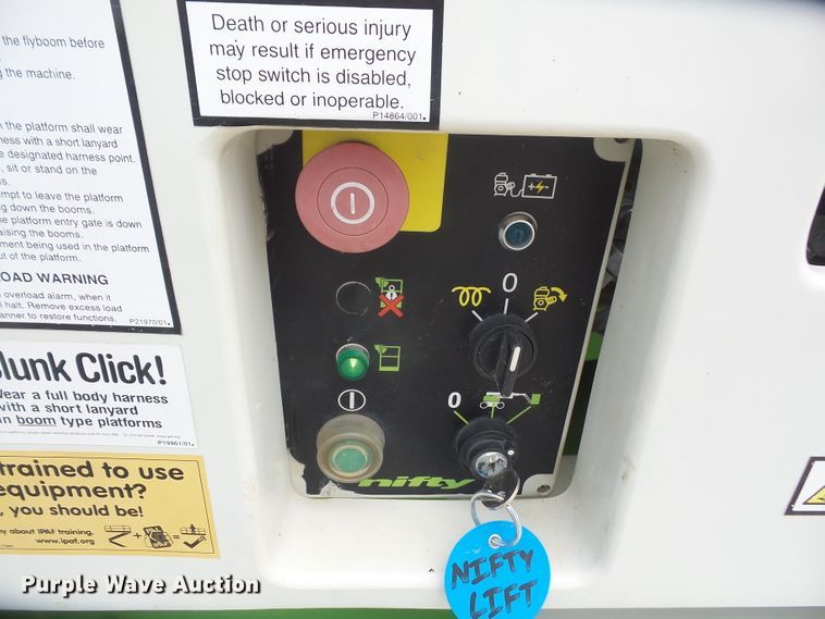 image for item DD6290 2011 Niftylift SP64 Hybrid boom lift